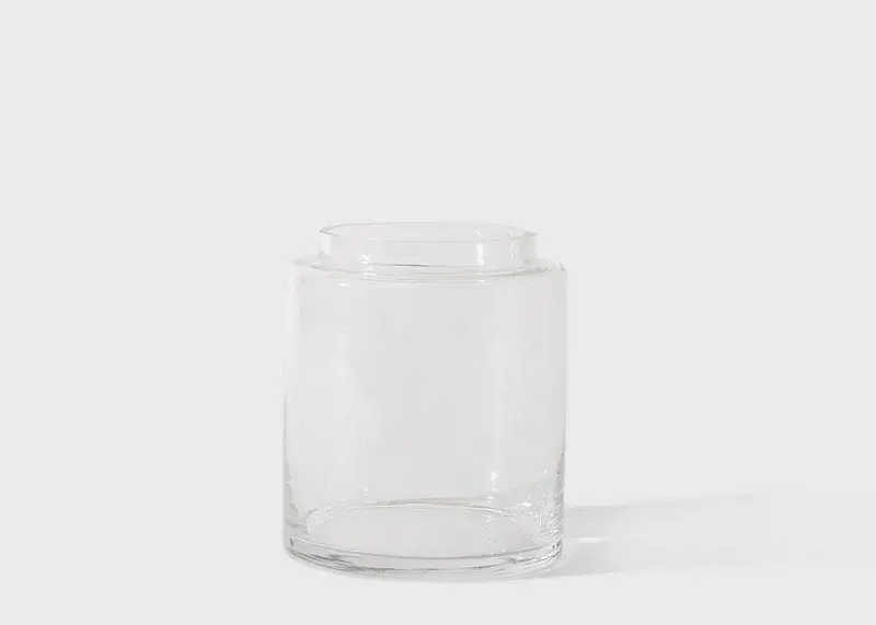 The Short Glass Vase